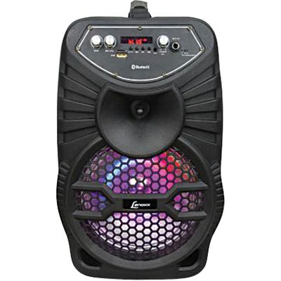 Caixa Amplificada Bluetooth 120WRMS Lenoxx CA 100 com Entradas USB e SD