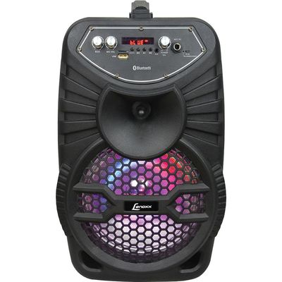 Caixa Amplificada Bluetooth 120WRMS Lenoxx CA 100 com Entradas USB e SD
