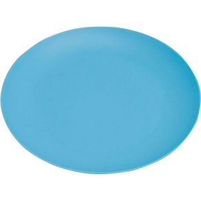Prato-de-Melamina-Sobremesa-20cm-Azul-Fosco-1569252