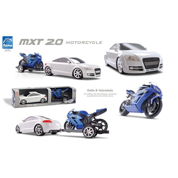 Carro com Moto Roma MXT 2.0 1292
