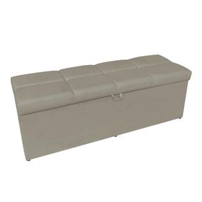 Calçadeira Nina 140 cm Suede Marrom Rato D'Rossi