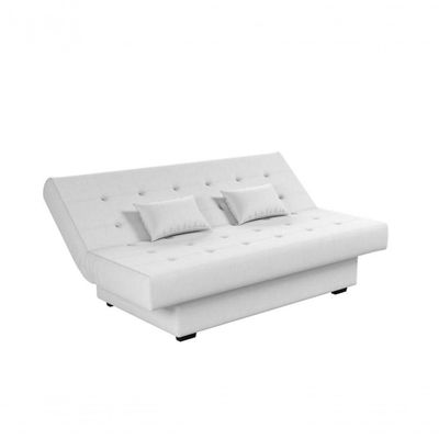Sofá Cama Casal 3 Lugares Laila - Branco Korino