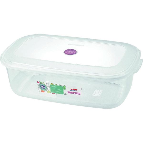 Pote Retangular 4,5L Sanremo Vac Frezeer SR390/2