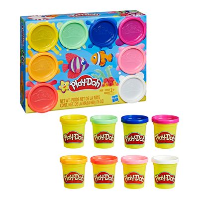 Conjunto Play-Doh 8 Potes Massa  Hasbro