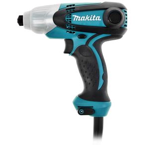 Parafusadeira de Impacto 1/4'' Industrial 230W Torque 100N.m Com Bit Phillips TD0101 110V Makita