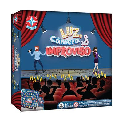Jogo Luz, Câmera e Improviso Estrela
