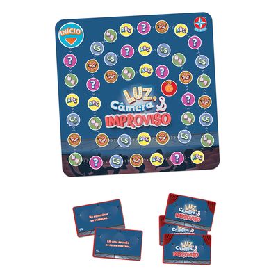 Jogo Luz, Câmera e Improviso Estrela