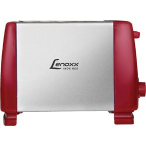 Torradeira-Eletrica-Lenoxx-com-6-Niveis-de-Temperatura-PTR203-Inox-Vermelho-127V-1657259