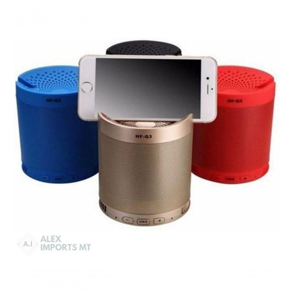 Caixa De Som Com Suporte Para Celular Modelo Q3