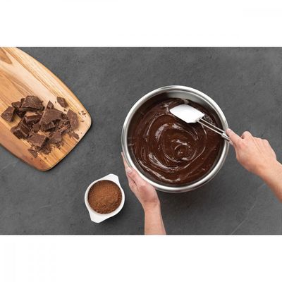 Espatula de Silicone Tramontina Marffim em Aço Inox