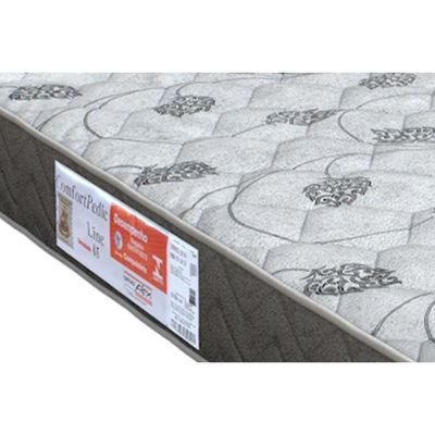Conjunto Box Casal: Colchão Espuma Orthoflex D45 Comfortpedic + Base CRC Suede Black(138x188)