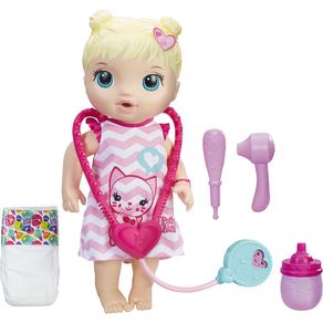 Boneca Baby Alive Cuida de Mim C2691 Hasbro Loira Sortida Menor preço em Boneca Baby Alive Cuida de Mim C2691 Hasbro Loira Sortida