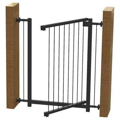 Grade Portão Divisor Ambiente Multigrade 70 Cm Preto