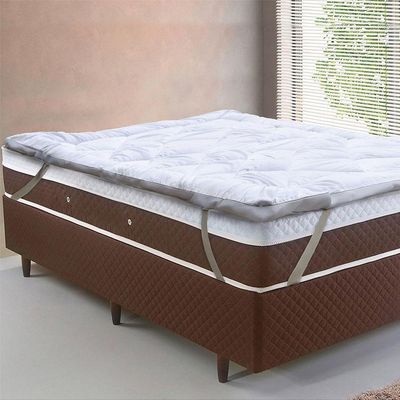 Pillow Top King Toque De Plumas 600G/M² Ultra Macio