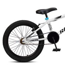 Bicicleta Bmx Cross Aro 20 Rv-x Aro Aero Freio V-brake Ravok Cor:branca E Azul
