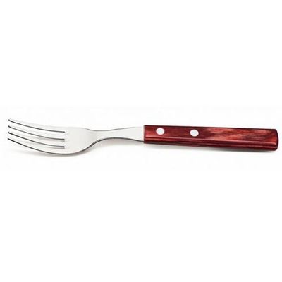 Kit 6 Garfo De Mesa Polywood Vermelho - Tramontina
