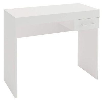 Mesa Escrivaninha Cooler Para Notebook Branco