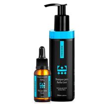 Kit Óleo Para Barba Goot + Shampoo Barba Goot Embaixador 200Ml