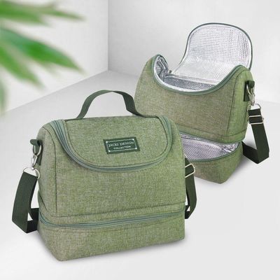 Bolsa Térmica C/ 2 Compartimentos Jacki Design - Joy Verde