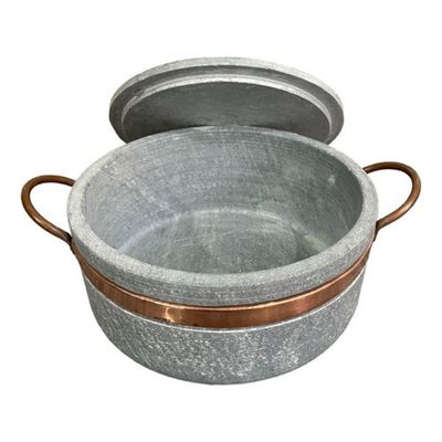 Kit Panela + Frigideira De Pedra Sabão