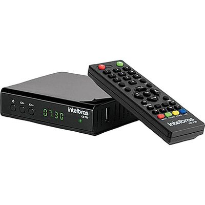 Conversor Digital Gravador Intelbras CD730 com HDMI Preto