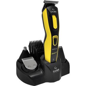 Aparador-de-Pelo-9x1-Gama-Multi-Styler-Sport-GCX623-Recarregavel-Bivolt-Amarelo-e-Preto-1653008