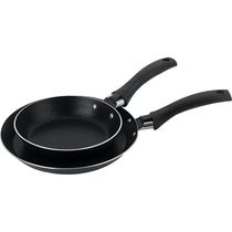 Conjunto de Frigideiras 16 e 20cm Antiaderente Multiflon Preto