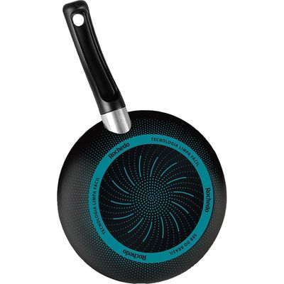 Frigideira Francesa 26cm Antiaderente Rochedo Smart Preta