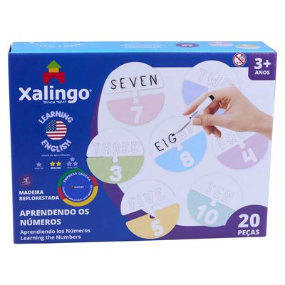 Jogo Aprendendo Inglês Números  Xalingo
