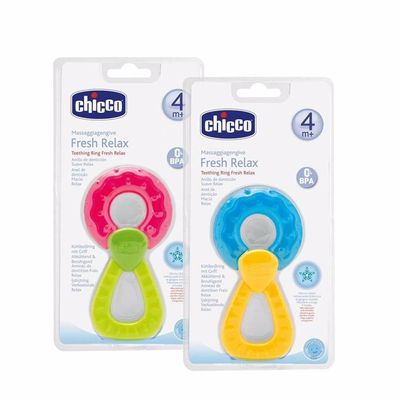 Mordedor com Pega Fresh Relax Chicco Colorido