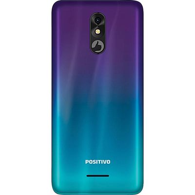 Smartphone Positivo Twist 3 Pro S533 64GB Dual Chip Tela 5.7" 3G WiFi Câmera 8MP Azul e Roxo