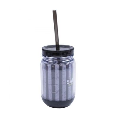 Caneca com Tampa e Canudo do Santos 420ml