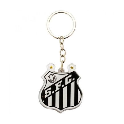 Chaveiro Escudo Santos Acrílico 5cm Oficial