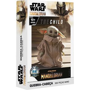 Quebra-cabeca-500-Pecas-Star-Wars-The-Mandalorian-The-Child-2682-Toyster-1674730