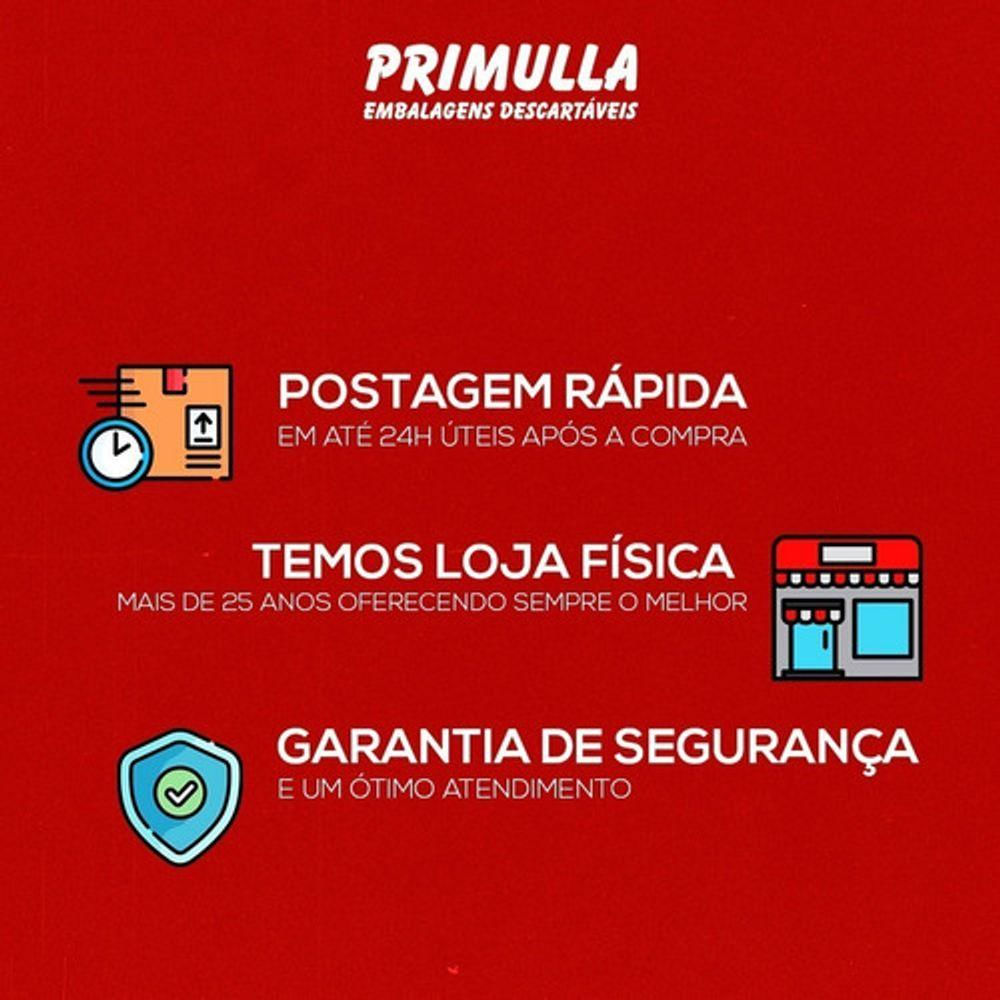 Forma Para Mini Pudim 120Ml C/100 Forneável
