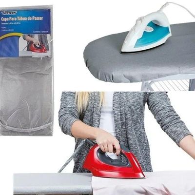 Forro Capa Para tábua De Passar Roupa 100x33cm Ajustável