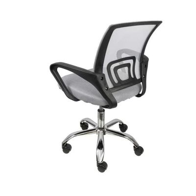 Kit 6 Cadeiras De Escritório Begonia Tela Mesh Ergonômico Cinza