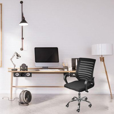 Kit 2 Cadeiras De Escritório Secretaria Diretor Roma Ergonômica
