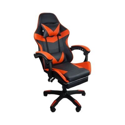 Cadeira Gamer Stillus Ergonômica Com Apoio Para Os Pés Vermelho