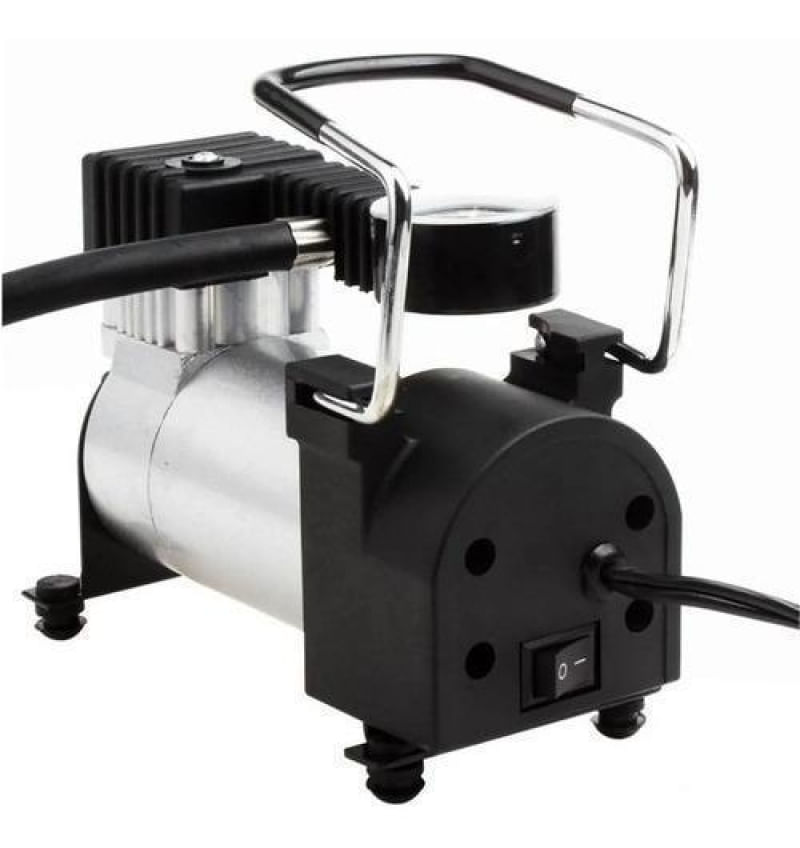 Compressor De Ar Veicular Profissional Portátil 12V Carro