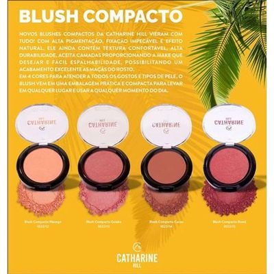 Blush Alta Pigmentação Romã 5g - Catharine Hill 1022-15