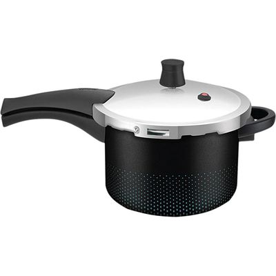 Panela de Pressão 4.5 Litros Rochedo Smart  Fechamento Externo Preta