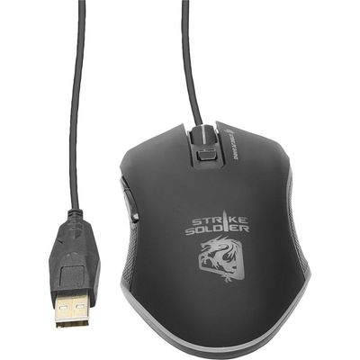Mouse Gamer USB Elg Strike Soldier MGSS