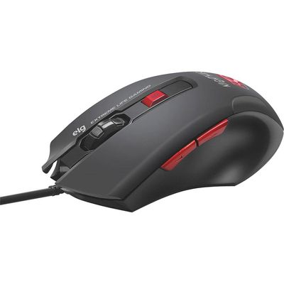 Mouse Gamer USB ELG Night Mare MGNM