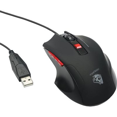 Mouse Gamer USB ELG Night Mare MGNM