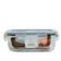 Pote de Vidro Retangular 370ml Cazza