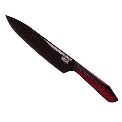 Conjunto De Facas Ichef Polishop - Professional Cut - Shark Series - Red | Ichef