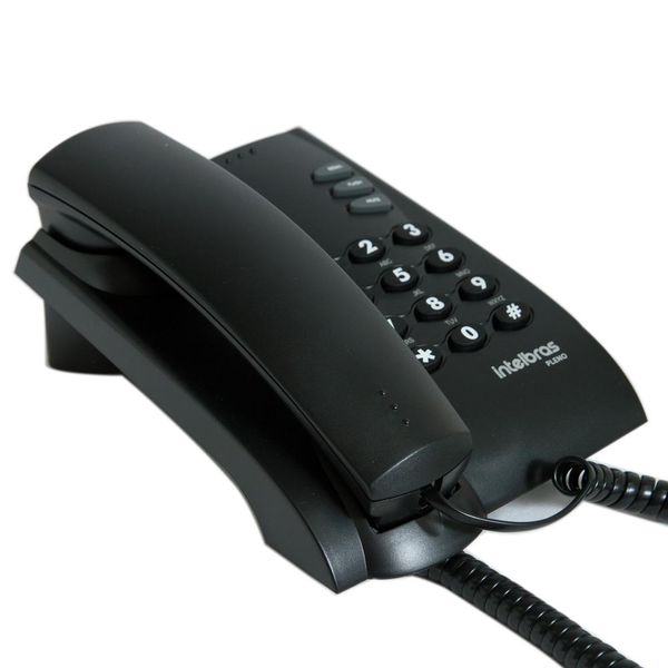 Telefone com Bloqueador Pleno Intelbras Preto
