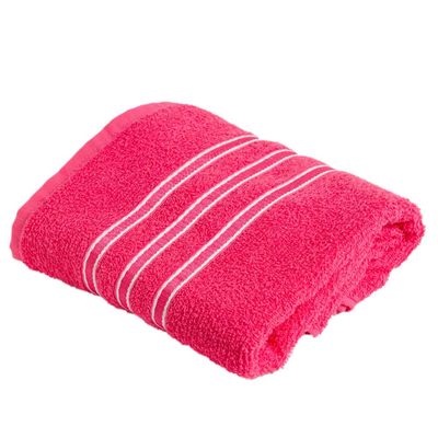 Toalha de Banho Camesa Festiva Rosa