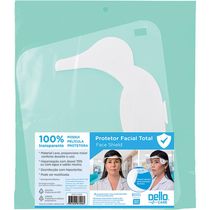 Protetor Facial Adulto Dello com Elástico